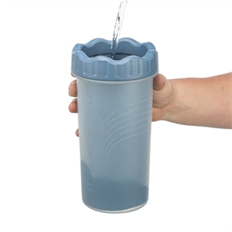 TRIXIE POOTREINIGER TPR / PP DONKERGRIJS / BLAUW L-XL