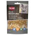 TRIXIE PREMIO BAKED CUBES MET KIP EN ZALM 50 GR