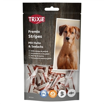 TRIXIE PREMIO FISH CHICKEN STRIPES 75 GR