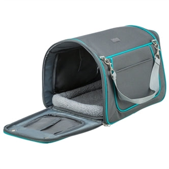 TRIXIE REISTAS VICKY KNAAGDIER MET UITNEEMBAAR BINNENKUSSEN GRIJS 40X27X28 CM