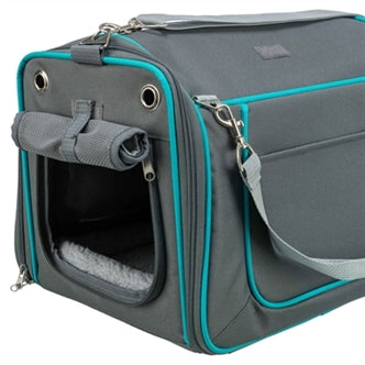TRIXIE REISTAS VICKY KNAAGDIER MET UITNEEMBAAR BINNENKUSSEN GRIJS 40X27X28 CM