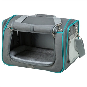 TRIXIE REISTAS VICKY KNAAGDIER MET UITNEEMBAAR BINNENKUSSEN GRIJS 40X27X28 CM