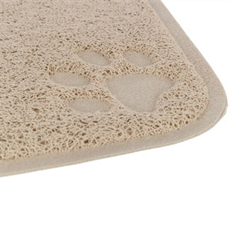 TRIXIE SCHOONLOOPMAT VOOR KATTENBAKKEN PVC BLUSH 45X37 CM