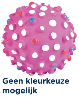 TRIXIE SCHUIMRUBBER EGELBAL ASSORTI 7X7X7 CM