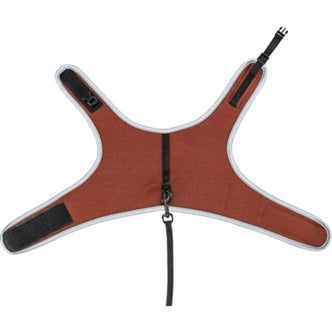 TRIXIE SOFTTUIG KAT MET RIEM ROEST 24-42X120 CM