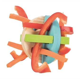 TRIXIE SPEEL EN SNACKBAL HOUT 8 CM