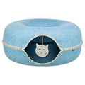 TRIXIE SPEELDONUT VILT BLAUW 60X60 CM