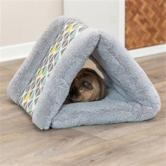 TRIXIE TENT SUNNY VOOR CAVIA / DWERGKONIJN GRIJS 44X40X33 CM