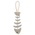 TRIXIE VISGRAAT LEER MET TOUW 43 CM