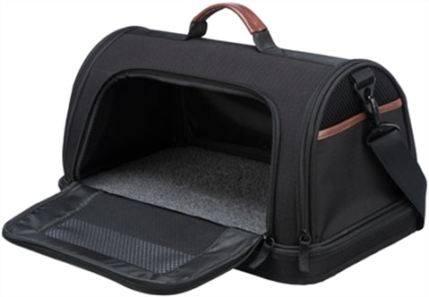 TRIXIE VLIEGTUIGTAS GATE ZWART 45X28X25 CM