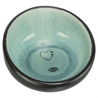 TRIXIE VOERBAK / DRINKBAK KERAMIEK ASSORTI 15X15X7 CM