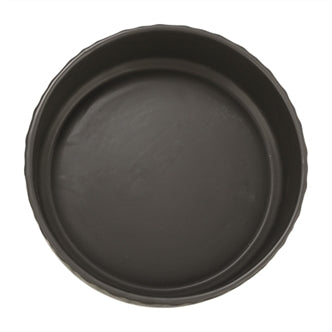 TRIXIE VOERBAK / DRINKBAK WAVE KERAMIEK GRIJS 13 CM 400 ML