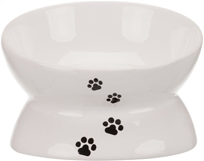 TRIXIE VOERBAK KAT WIT 150 ML 13 CM