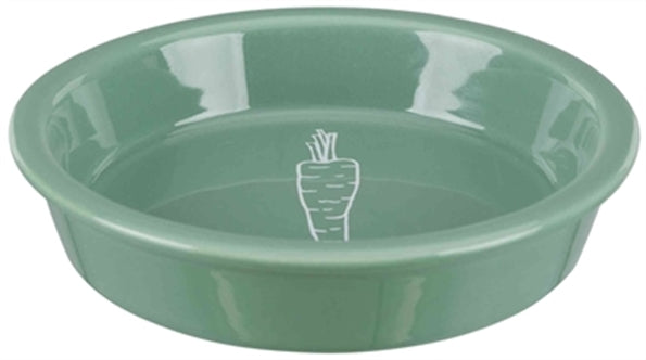 TRIXIE VOERBAK WORTELMOTIEF KERAMIEK ASSORTI 14 CM 200 ML