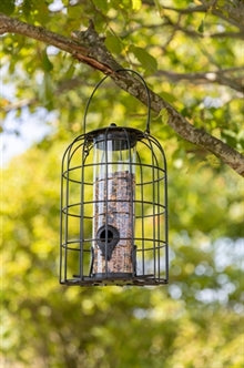 TRIXIE VOERDISPENSER MET GAASBESCHERMING ZWART 26X17X17 CM