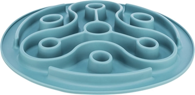 TRIXIE VOERMAT SLOWFEEDING TPE BLAUW 28X28 CM