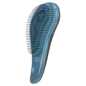 TRIXIE ZACHTE BORSTEL BLAUW 19 CM