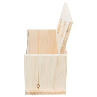 TRIXIE ZANDBAD HAMSTER / GERBIL ONBEHANDELD HOUT 28X15X15 CM