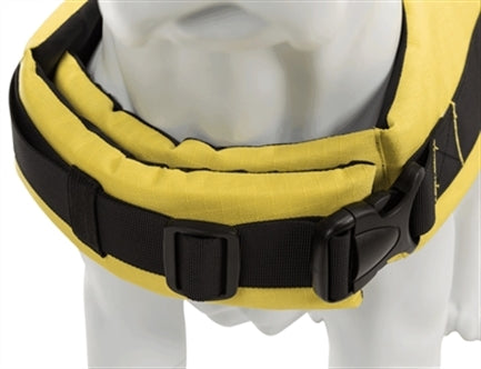 TRIXIE ZWEMVEST GEEL / ZWART XS 30-50X28 CM