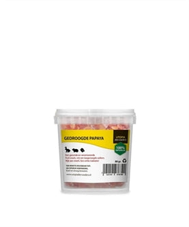 UTOPIA GEDROOGDE PAPAYA 80 GR
